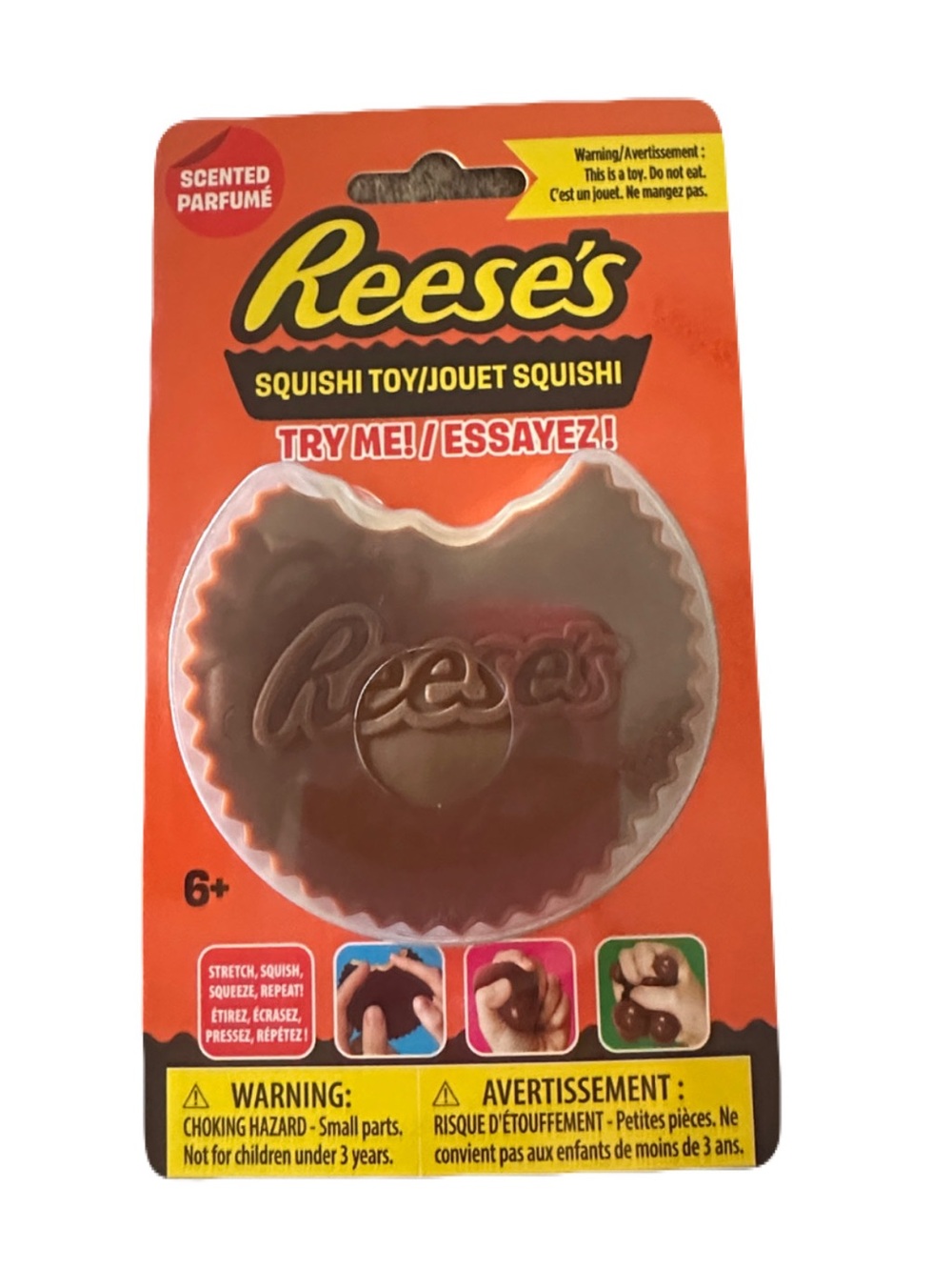 Reese's Peanut Butter Cup Scented Squishy NEW